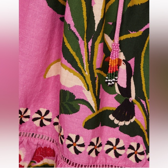 NWT Farm Rio leopard forest mini dress - Picture 5 of 8